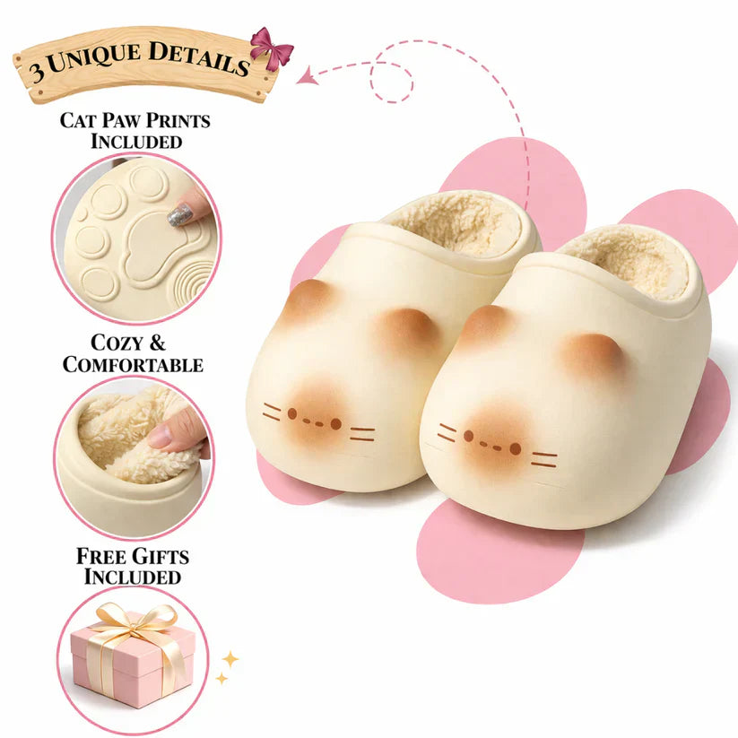 Women's Cute Cat Paw Platform Clogs - 2026 Summer EVA Thick