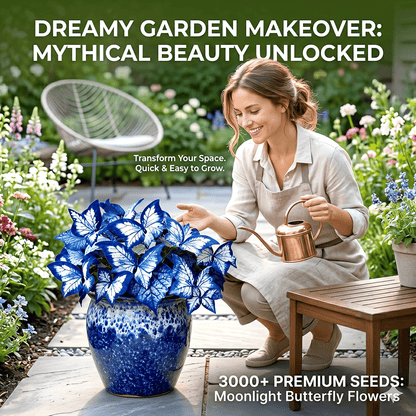 🌸 Moonlight Butterfly Flower Seeds (100 capsules)
