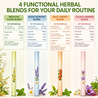 Breathe Better, Live Cleaner – Natural Air Herbal Diffuser Stick