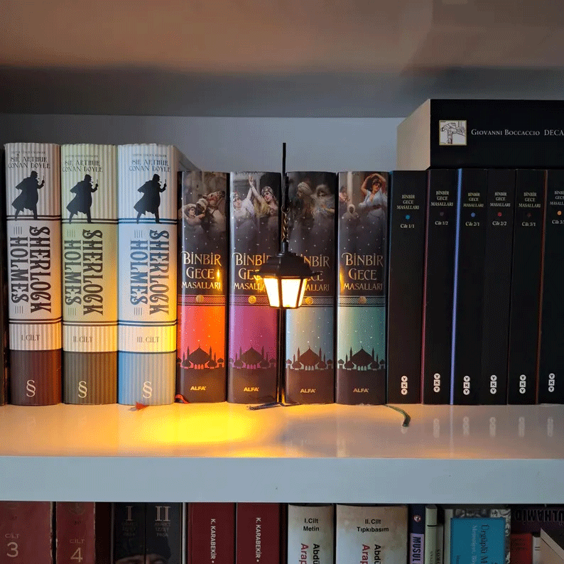 📚Library Lantern-Decorative Bookshelf Lighting
