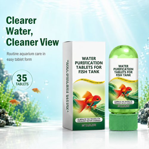 🔥HOT SALE 49% OFF 🔥 Crystal Clear Aquarium Water Purification Tablets