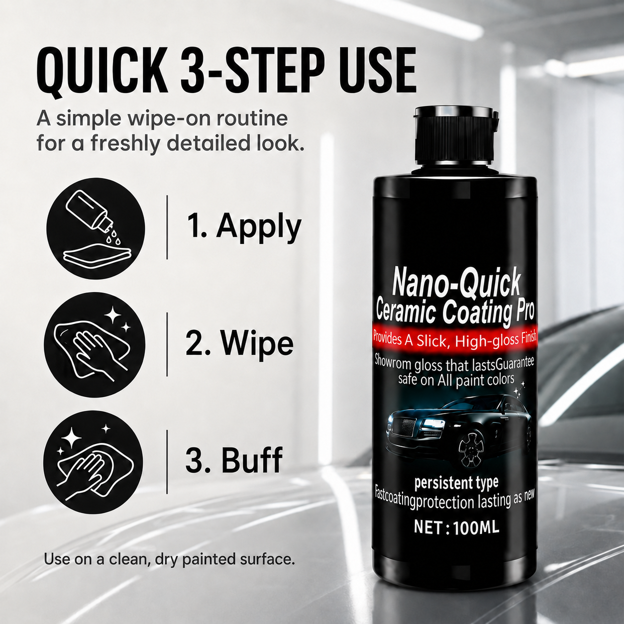 🔥Limited Time 50% Off✨Automotive Nano Ceramic Coating Spray