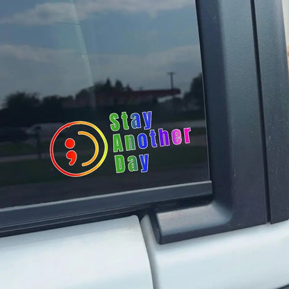 🎗️Share Pack❤️ SAD Mental Health Awareness Car Decal⏰BUY 1 GET 3 FREE