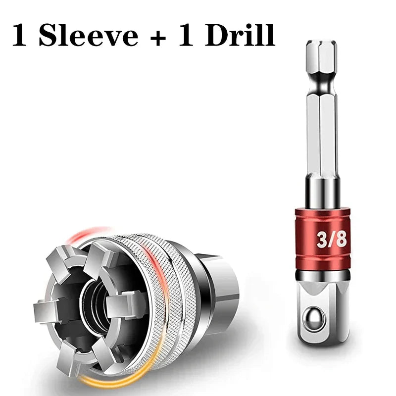 🔧10-19mm Adjustable Universal Socket Wrench