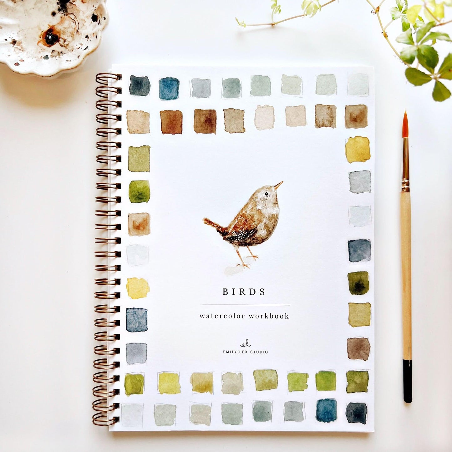 🎁Cozy Slow Watercolor Workbook Art Practice Set