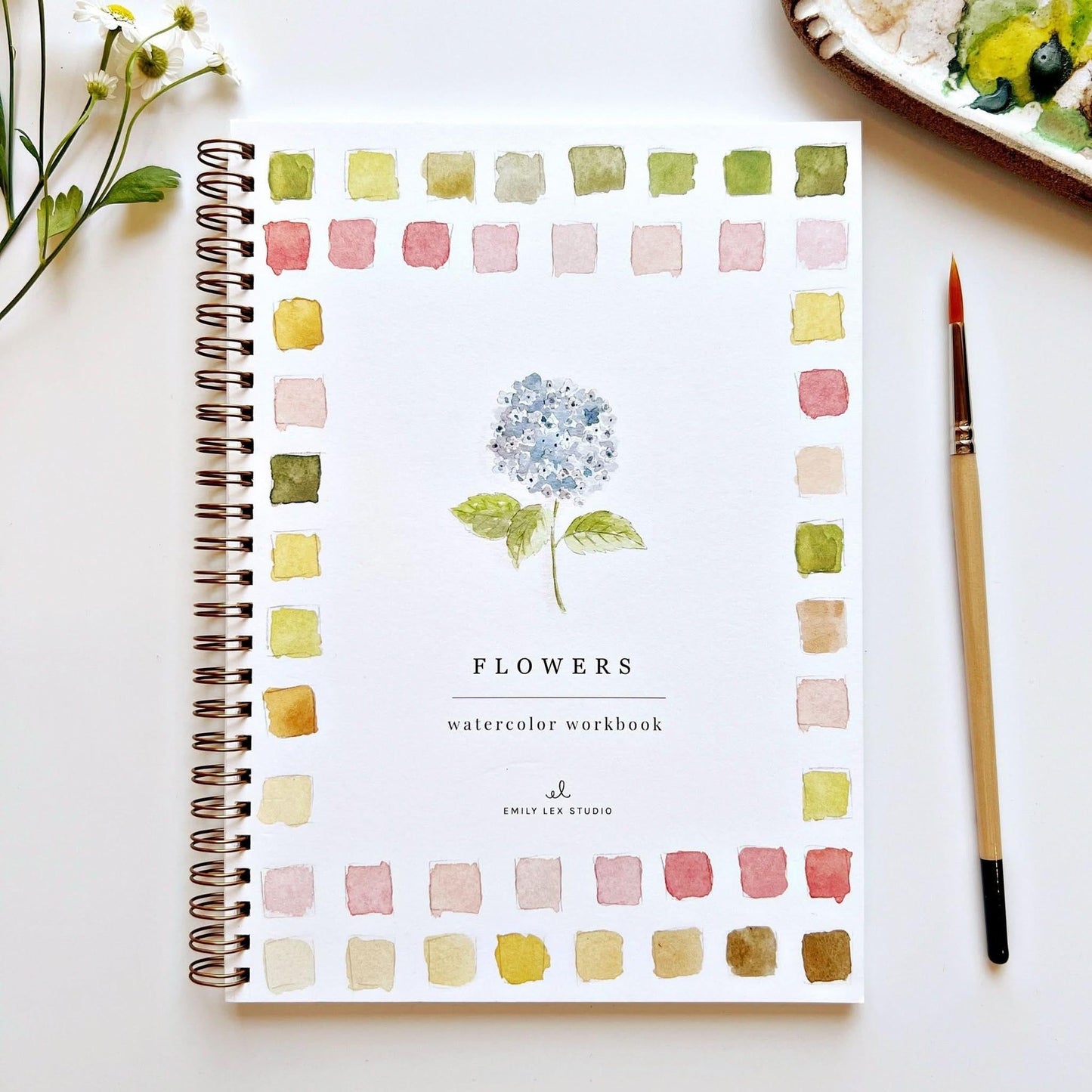 🎁Cozy Slow Watercolor Workbook Art Practice Set